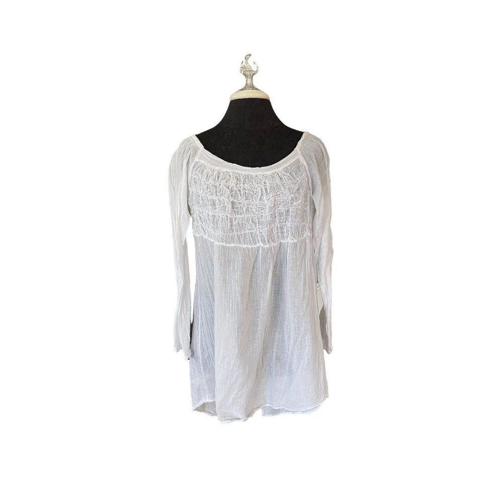 White Bathing Suit Coverup (one size)